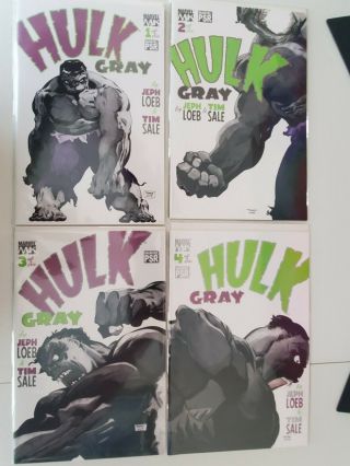 Hulk Gray 1 - 6 Complete Set 2003 Nm Htf Rare