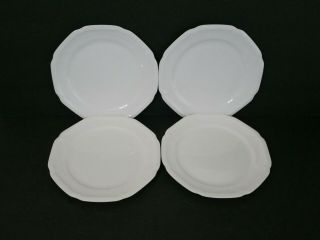 4 Mikasa Antique White Bone China 8 3/8 " Salad/lunch Plates Hgc363