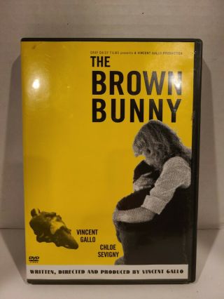 The Brown Bunny Dvd,  Rare,  Oop,  Unrated,  Vincent Gallo,  Art House,  Vg