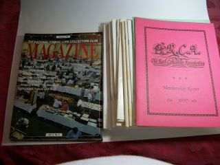 Vintage 25 Nflcc Club Magazines Early 1990’s.