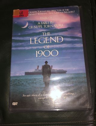 Legend Of 1900 (dvd) Rare Dir Guisseppe Tornatore,  Tim Roth