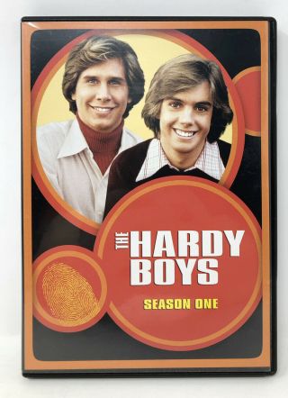 The Hardy Boys - Season 1 (dvd,  2005) Rare Oop With Poster