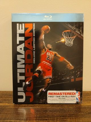 Ultimate Jordan (blu - Ray,  4 - Disc Set,  Deluxe Limited Edition) W/slipcover,  Rare