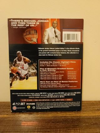 Ultimate Jordan (Blu - Ray,  4 - Disc Set,  Deluxe Limited Edition) w/Slipcover,  RARE 2