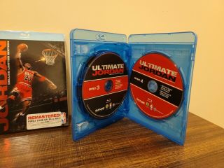 Ultimate Jordan (Blu - Ray,  4 - Disc Set,  Deluxe Limited Edition) w/Slipcover,  RARE 5