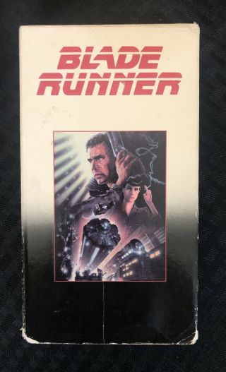 Blade Runner Harrison Ford (1982) Embassy Home Entertainment Rare