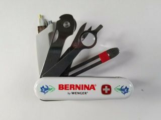 Discontinued Rare Bernina Wenger Swiss Multi - Use Sewessential Tool Box
