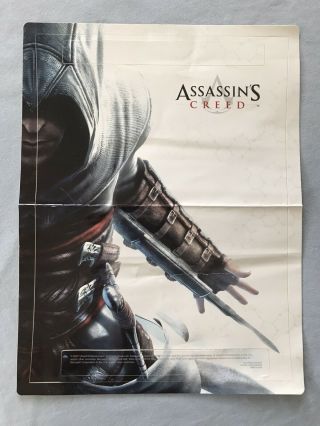 Assassin’s Creed Xbox 360 Console Cover Vinyl Decal Sticker Skin Rare