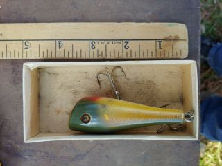 Vintage South Bend Glass Eyed Bass - Oreno Fishing Lure No 972