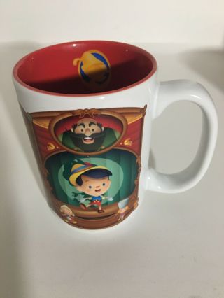 Disney Parks Pinocchio & Friends Ceramic Mug - Jerrod Maruyama - Rare