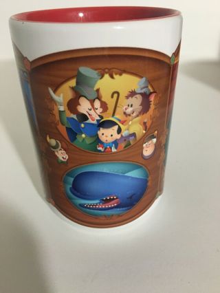 Disney Parks Pinocchio & Friends Ceramic Mug - Jerrod Maruyama - RARE 2