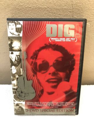 Rare Dig Dvd Brian Jonestown Massacre Dandy Warhols 2 Disc Set Documentary Oop