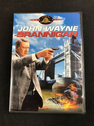 Brannigan Dvd 1975 Rare John Wayne Movie