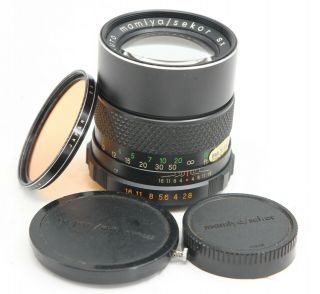 Rare Mamiya Sekor Sx 105/2.  8 105mm F2.  8 Lens M42 Pentax Mount