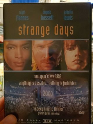 Strange Days Dvd Rare Hard To Find Oop 90s Classic Sci Fi