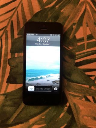 RARE Apple iPhone 5 on iOS 6 - 16GB - Black & Slate (AT&T) A1428 (GSM) 6