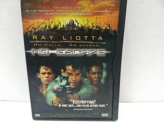 Rare & Oop No Escape Dvd 1998 Ray Liotta Hbo Home Video Snapcase