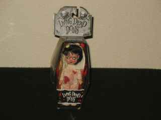 Mezco Mini Living Dead Doll " Bloody Eggzorcist " Rare