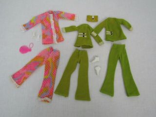 Vtg Barbie Clone Maddie Mod Green With Envy Outfit Dynamite Near Complete