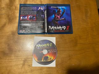 Pumpkinhead Ii (2) Blu Ray Scream Factory Oop Revenge Never Dies Oop Rare