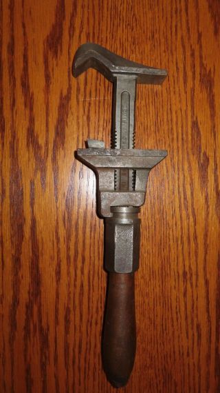Antique Bemis & Call Co.  - 15 Inch Monkey Pipe Wrench - Billings