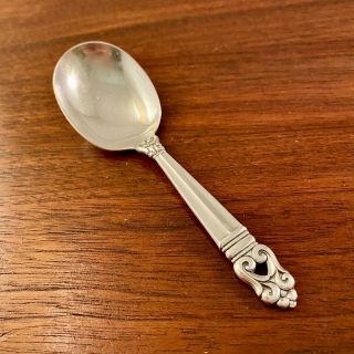 International Silversmiths Sterling Silver Royal Danish Pattern Baby Spoon