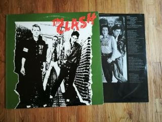 The Clash 1979 Epic Records Lp Je 36060 12 " Rare Runout Lettering