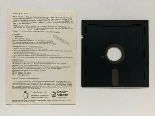 THE SPY STRIKES BACK Penguin Software 1983 Apple II 5 1/4 
