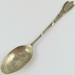 Antique Douglas County Court House Waterville Washington Sterling Silver Spoon