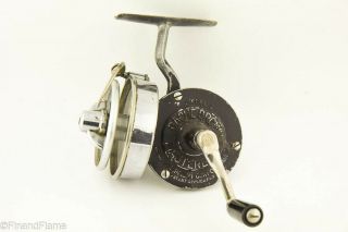 Vintage Airex Bache Brown Mastereel Spinning Antique Fishing Reel Jd5