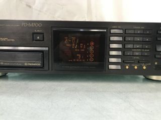 Pioneer CD Player PD - M700 6 Compact Multi - Player Disc Changer With Remote Rare 4