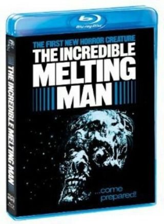 The Incredible Melting Man (blu - Ray Disc,  2013) Oop Rare Scream Factory