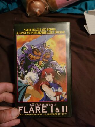 The Legend Of Lyon Flare 1&2 Vhs Anime Rare Only 1 On Ebay