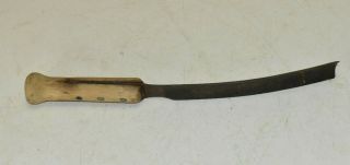 L526 - Antique F.  Dick Ham Boner Knife Unusual Kitchen Cutlery Butcher Tool