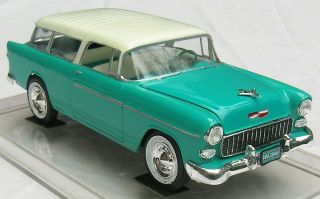 1955 Chevy " Nomad " Plastic Model Car By Revell? 1/24 Scale.