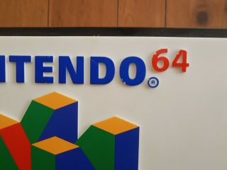 Nintendo 64 Store Display Sign - Rare Item 3