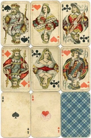 Antique German Playing Cards - Frommann & Morian - C1920