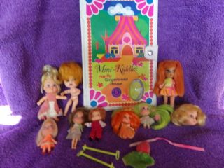 Vintage Mattel Liddle Kiddles,  Clones Pop Up Mini Kiddle Pop Up Gingerbread Hous
