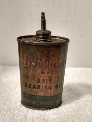 Vintage & Rare Dumore No.  0 Hi Speed Ball Bearing Oil Can