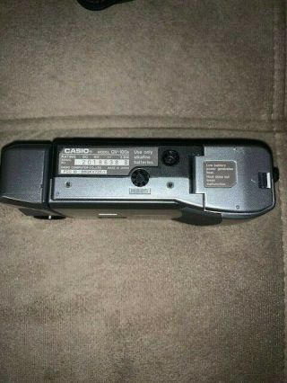 RARE Vintage Casio QV - 100 Color LCD Digital Camera,  Case 3