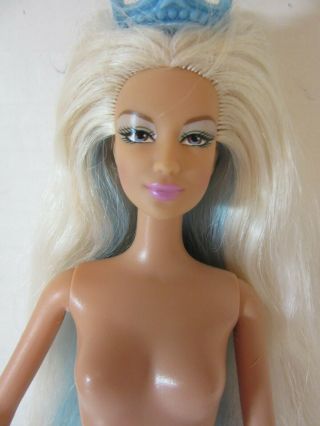 Rare 2003 Fairytopia Magical Mermaid Kayla Barbie Head On Belly Button Body - Mu