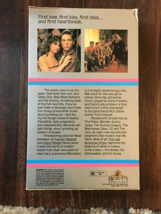 The Last American Virgin VHS Comedy 1982 MGM Big Box Rare Owner 2