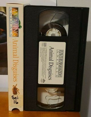 Henry ' s Animals - Animal Disguises - VHS Tape - Vintage 3