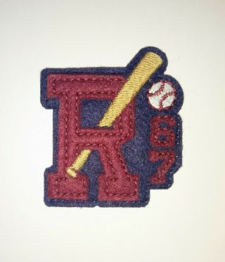 Rare Polo Ralph Lauren Baseball R Patch