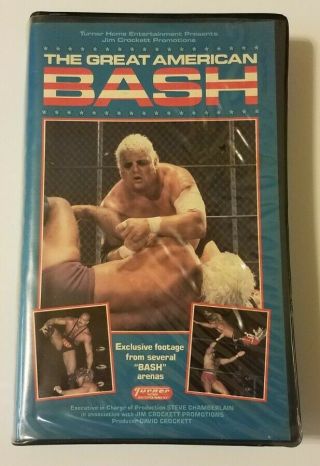 The Great American Bash ‘86 (vhs,  1986) Dusty Rhodes Ric Flair Wcw Wwe Rare