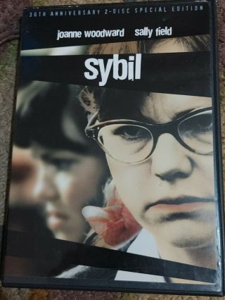 Sybil (dvd,  1977,  2 - Disc Set) Sally Field Rare Oop