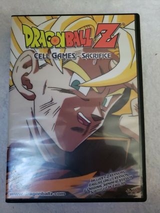 Dragon Ball Z Cell Games (dvd) Sacrifice Uncut And Rare