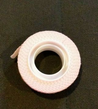 Scotch Pink Hair Set (adhesive) Tape Partial Roll Very Rare,  Very Hard To Find