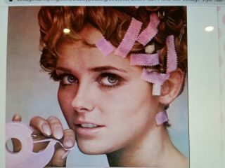 Scotch Pink Hair Set (Adhesive) Tape partial roll VERY RARE,  VERY HARD TO FIND 3