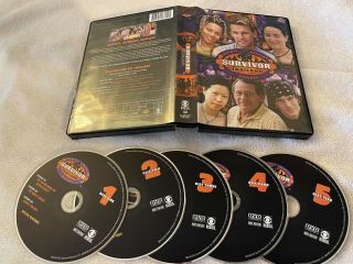 Survivor Thailand 5 X Dvd Set Rare Oop Cbs Tv Show